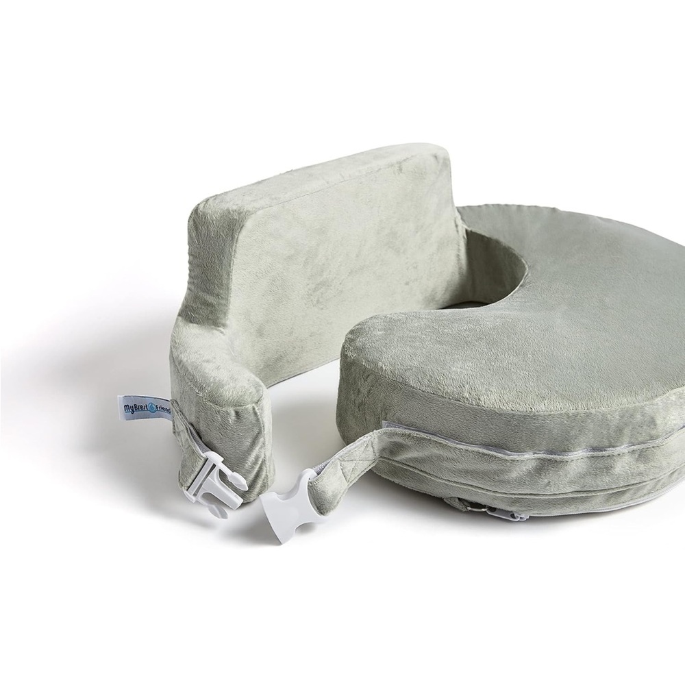 My Brest Friend Nursing Pillow - Gray